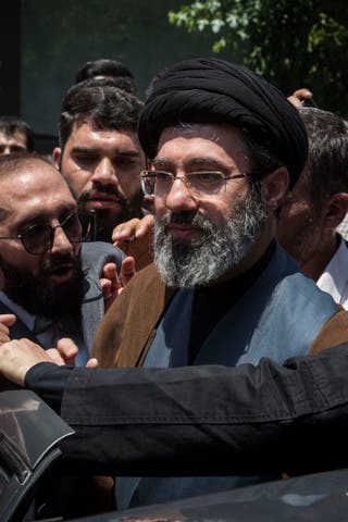 Mojtaba Khamenei, son of the now-late Iranian Supreme Leader Ayatollah Ali Khamenei